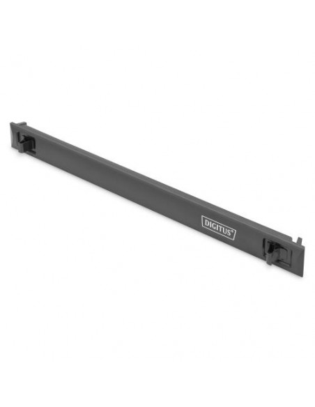 PANNELLO CIECO 1 UNITA' PER CHIUSURA SPAZI VUOTI IN ARMADI RACK 19" CON CLIP - NERO - DN97651