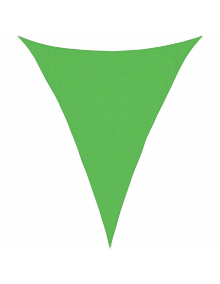 Vela Parasole 160 g/m² Verde Chiaro 3x4x4 m in HDPE