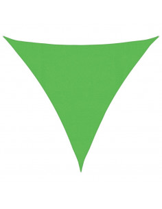Vela Parasole 160 g/m² Verde Chiaro 4,5x4,5x4,5 m in HDPE 2
