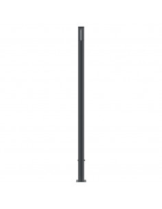 Pannello di Recinzione Grigio 1218x186 cm in WPC