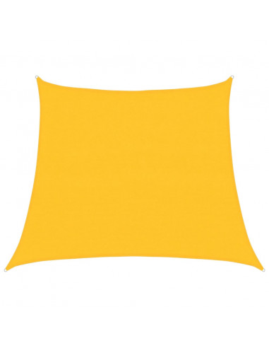 Vela Parasole 160 g/m² Gialla 3/4x3 m in HDPE