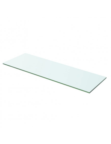 Pannello Mensola in Vetro Trasparente 60x15 cm