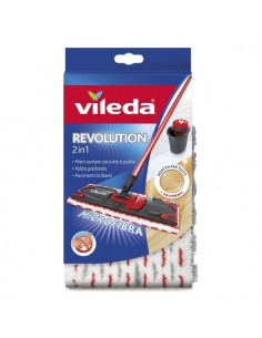 Panno pavimento Vileda 132174 SUPER MOCIO Ricambio Revolution 2 in 1