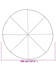 Paracadute da Gioco per Bambini Ø3,5 m in Tessuto
