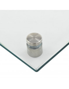 Paraschizzi per Cucina 2 pz Trasparente 70x60cm Vetro Temperato