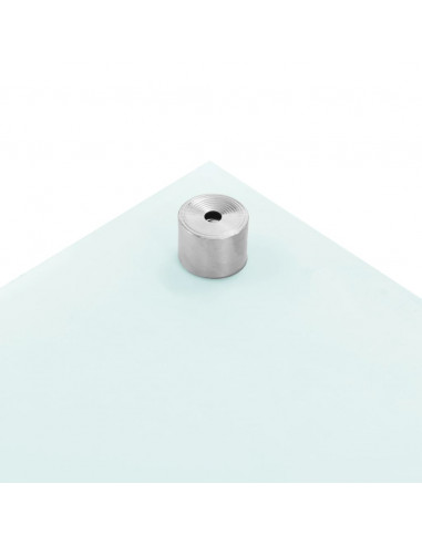 Paraschizzi per Cucina Bianco 70x60 cm in Vetro Temperato