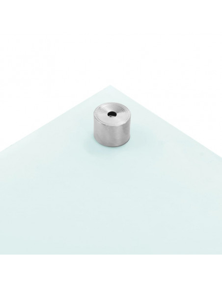 Paraschizzi per Cucina Bianco 70x60 cm in Vetro Temperato