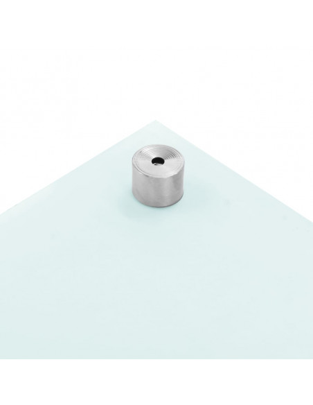 Paraschizzi per Cucina Bianco 90x60 cm in Vetro Temperato