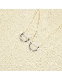 Parasole a vela HDPE Rettangolare 2x4 Crema