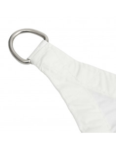 Parasole a Vela in Tela Oxford a Trapezio 3/4x3 m Bianco