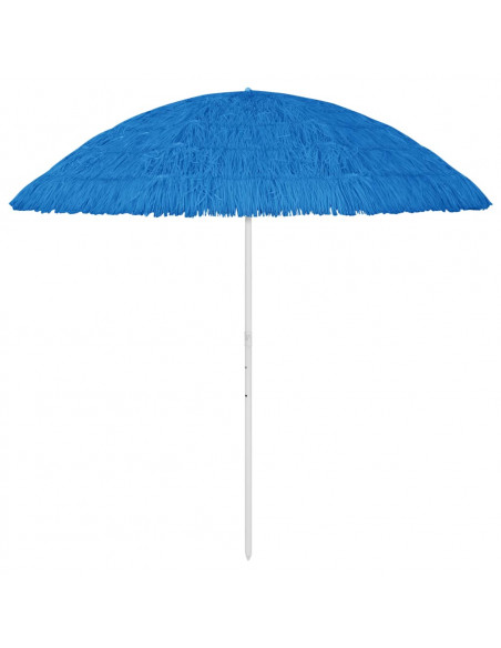 Ombrellone da Spiaggia Hawaii Blu 300 cm