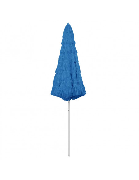 Ombrellone da Spiaggia Hawaii Blu 300 cm