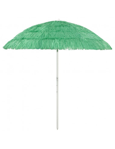 Ombrellone da Spiaggia Hawaii Verde 240 cm