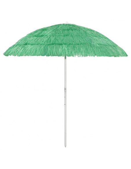 Ombrellone da Spiaggia Hawaii Verde 240 cm