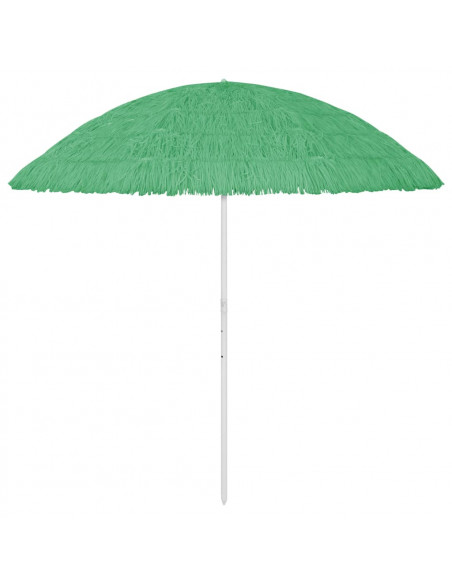 Ombrellone da Spiaggia Hawaii Verde 300 cm