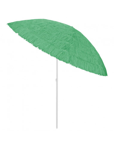 Ombrellone da Spiaggia Hawaii Verde 300 cm