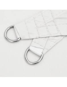 Parasole a Vela in Tessuto Oxford Rettangolare 2x3 m Bianco