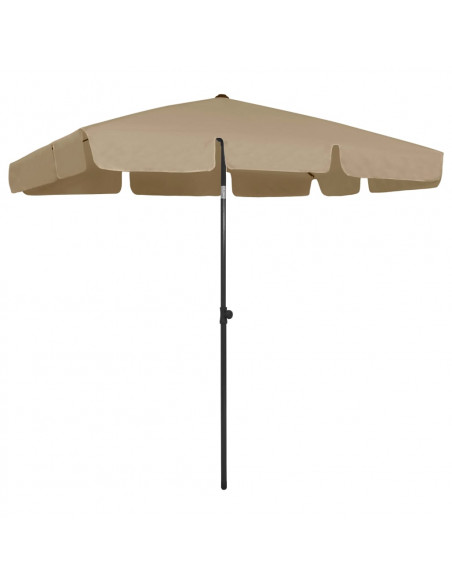 Ombrellone da Spiaggia Tortora 200x125 cm