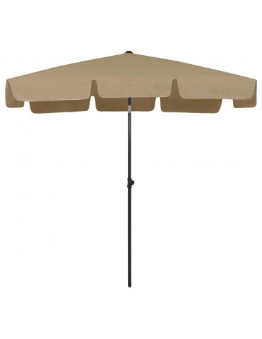 Ombrellone da Spiaggia Tortora 200x125 cm