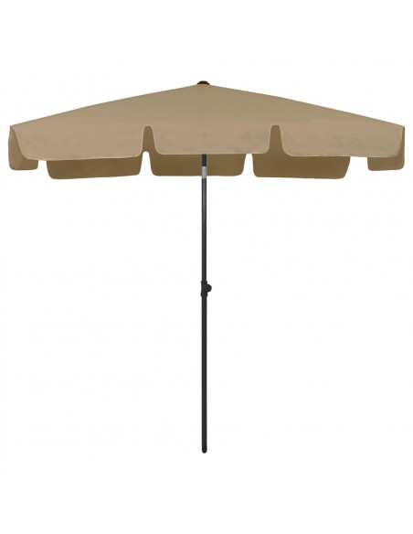 Ombrellone da Spiaggia Tortora 200x125 cm