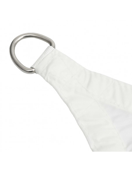 Parasole a Vela in Tela Oxford a Trapezio 4/5x4 m Bianco