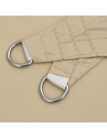 Parasole a Vela Oxford Rettangolare 2,5x3,5 m Beige