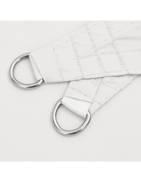 Parasole a Vela Oxford Rettangolare 2,5x4 m Bianco