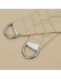 Parasole a Vela Oxford Rettangolare 2x5 m Beige