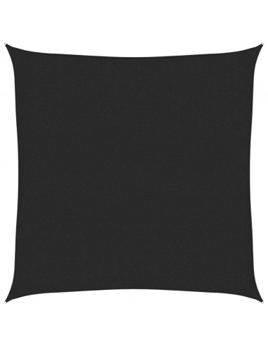 Vela Parasole 160 g/m² Nera 3,6x3,6 m in HDPE