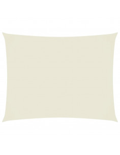 Parasole a Vela Oxford Rettangolare 2,5x3,5 m Crema 2