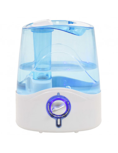 Umidificatore Ultrasuoni Nebbia Fredda Luce Notturna 6L 300ml/h