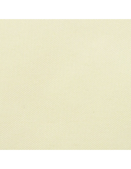 Parasole a Vela in Tela Oxford a Trapezio 2/4x3 m Crema