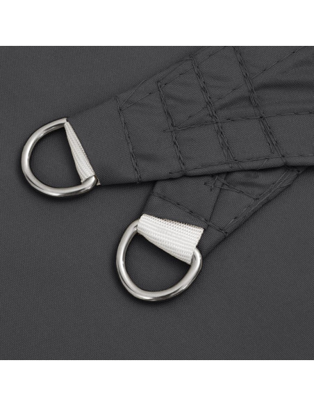 Parasole a Vela Oxford Rettangolare 6x7 m Antracite