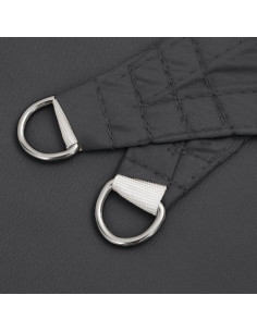 Parasole a Vela Oxford Rettangolare 6x8 m Antracite