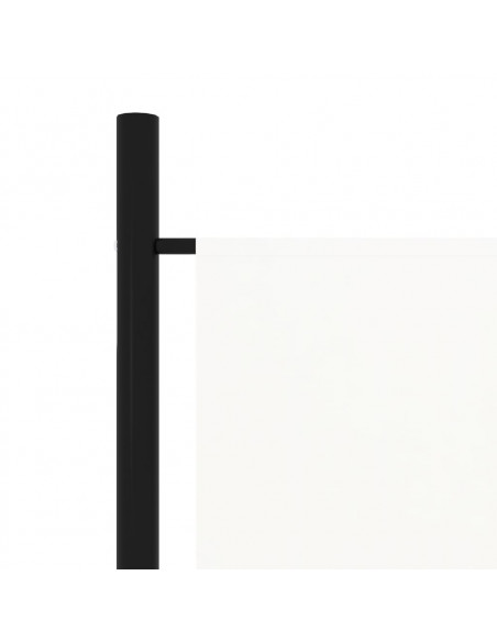 Paravento a 3 Pannelli Bianco 150x180 cm