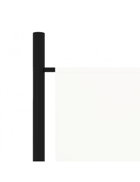 Paravento a 5 Pannelli Bianco 250x180 cm