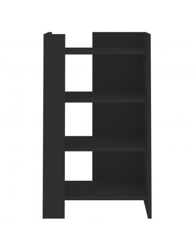 Credenza Nera 45x35x75 cm in Legno Multistrato