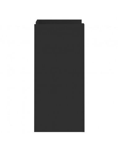 Credenza Nera 45x35x75 cm in Legno Multistrato