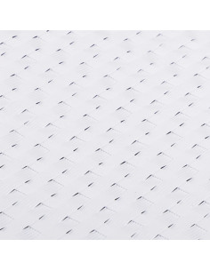 Paravento da Balcone Bianco 300x80 cm in Polyrattan