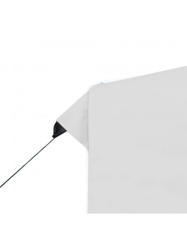 Gazebo Professionale Pieghevole Alluminio 2x2 m Bianco