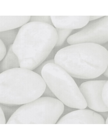 Paravento da Giardino 2pz Aspetto Marmo Grigio 35x0,19cm in PVC