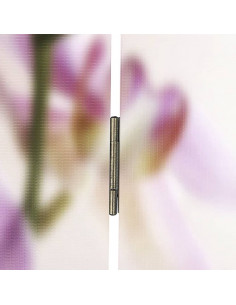 Paravento Pieghevole 120x170 cm con Stampa Fiore