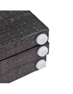 Paravento Pieghevole 160x170 cm Stampa Piume Bianco e Nero