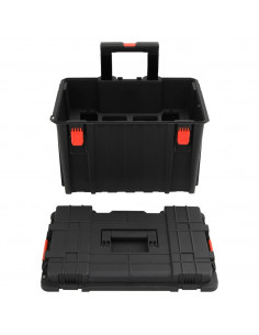 Valigetta da Volo Portatile Nera 56,5x45,5x48 cm in PP