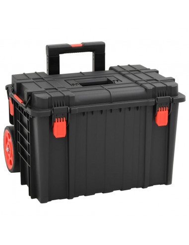 Valigetta da Volo Portatile Nera 56,5x45,5x48 cm in PP