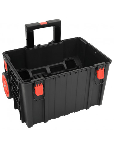 Valigetta da Volo Portatile Nera 56,5x45,5x48 cm in PP