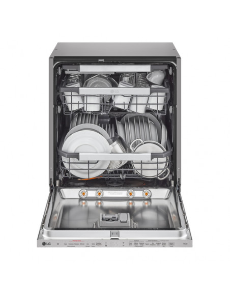LG QuadWash DB475TXS Lavastoviglie a scomparsa totale Classe A 14 coperti Vapore Wi-Fi