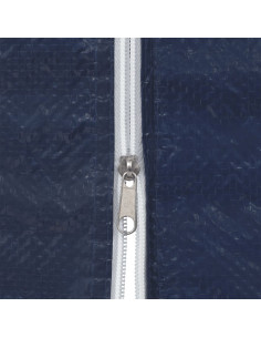 Parete per Tendostruttura in PE 2 pz con Cerniera Blu