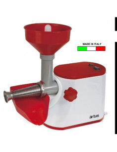 Passa pomodoro elettrico Artus S15 Rosso e Bianco