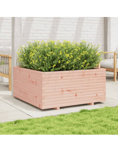 Fioriera da Giardino 100x100x49,5 cm Legno Massello di Douglas